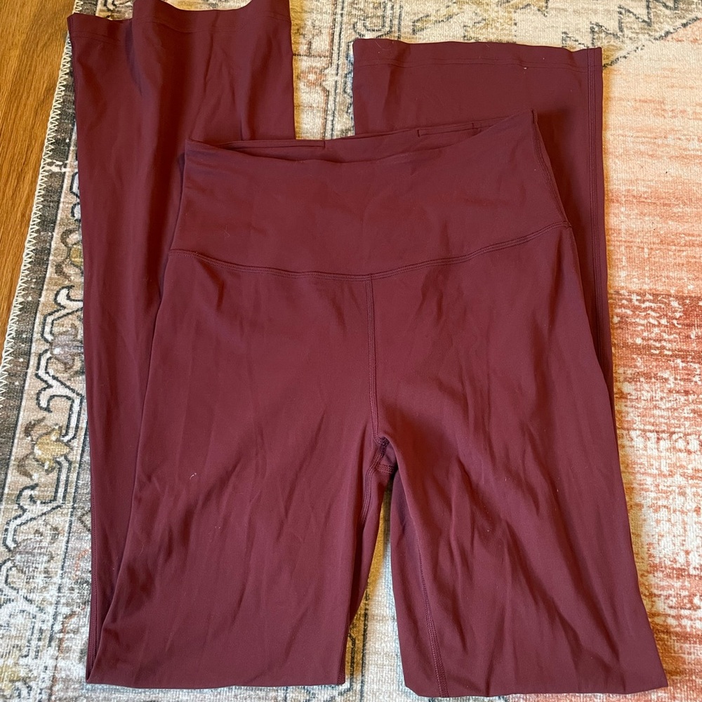 Lululemon Groove Super High Rise Flared Pant Nulu